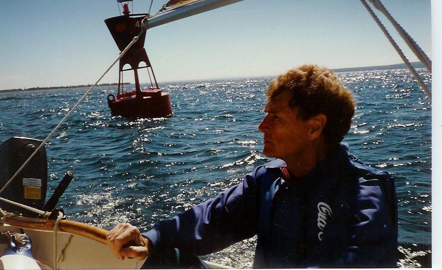 Bill Boyd on boat